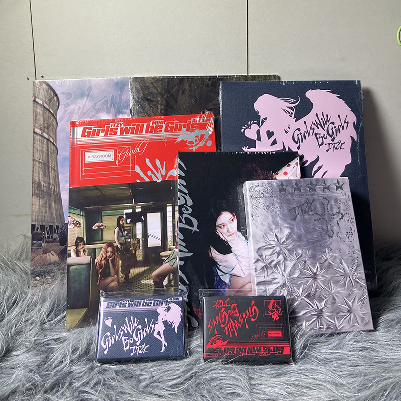 现货正版 梯 ITZY专辑 迷你10 Girls Will Be Girls CD+小卡+海报