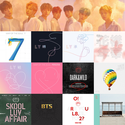 现货正版 BTS 防弹少年团专辑 MAP OF THE SOUL 7 转 承 结 CD