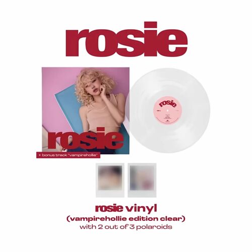 欧版现货 ROSE 朴彩英专辑 Rosie LP黑胶唱片 透明胶 BLACKPINK