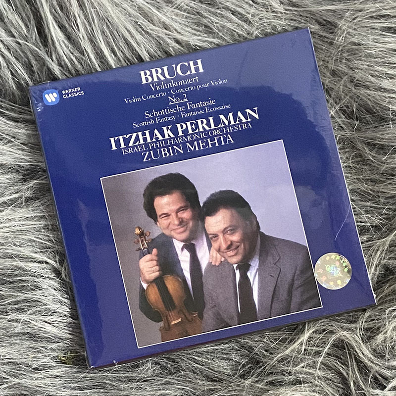 现货 布鲁赫 苏格兰幻想曲 小提琴协奏曲 CD唱片 46129836 帕尔曼