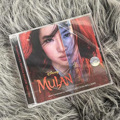 现货正版 Mulan 花木兰 电影原声OST CD唱片 车载音乐碟片