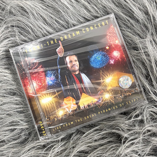 现货正版 Yanni 雅尼 梦想音乐会-埃及吉萨大金字塔实况 CD+DVD
