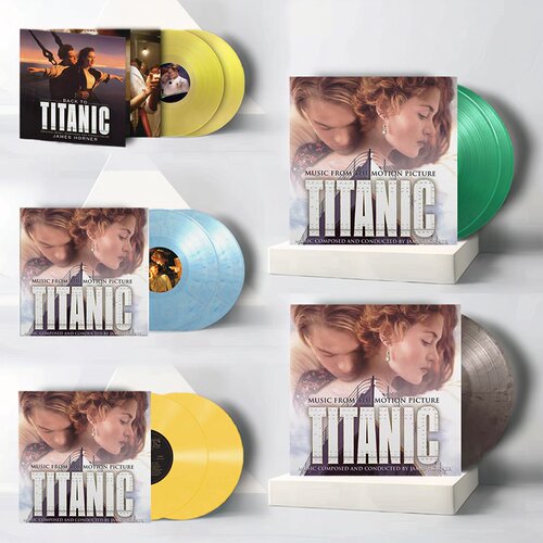 铁达尼号 TITANIC 泰坦尼克号 电影原声OST CD碟片LP黑胶唱片周边