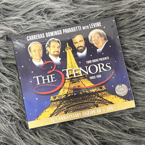 THE 3 TENORS 三大男高音1998年巴黎世界杯演唱会 25周年 CD+DVD