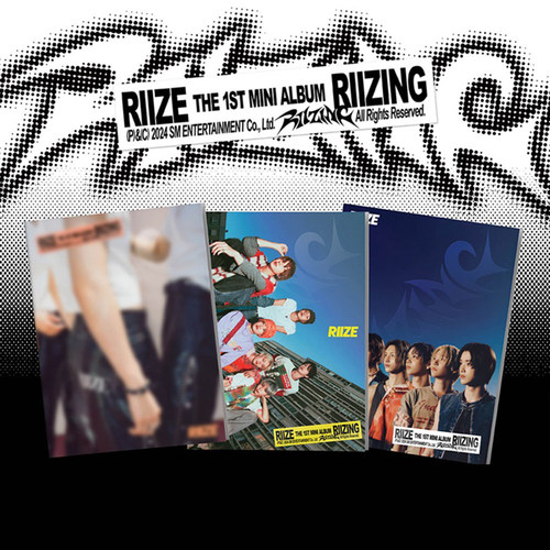 官方正版RIIZING迷你1辑海报小卡