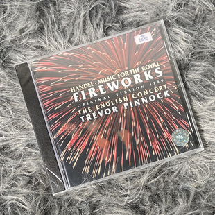 原装进口 亨德尔 皇家焰火 CD唱片 平诺克 古典音乐