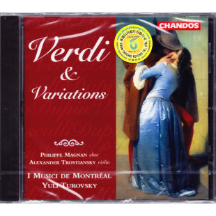 原装进口 威尔第 茶花女 CD唱片 小提琴幻想曲 CHAN9662