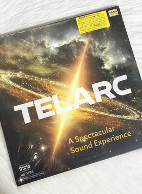 TELARC 震撼的声音 45转 2LP黑胶唱片 12寸 老虎鱼INAK78081