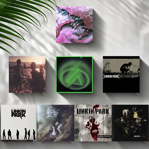 原装正版 林肯公园专辑合集 Linkin Park CD碟片 LP黑胶唱片 彩胶