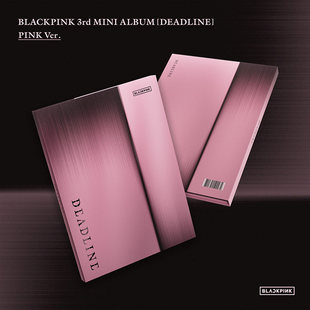 官方正版 BLACKPINK专辑 粉墨mini3辑DEADLINE特典小卡周边CD唱片