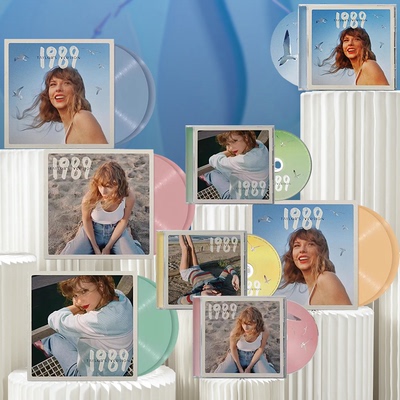 泰勒斯威夫特专辑 Taylor Swift 霉霉1989重录版 CD/黑胶唱片海报