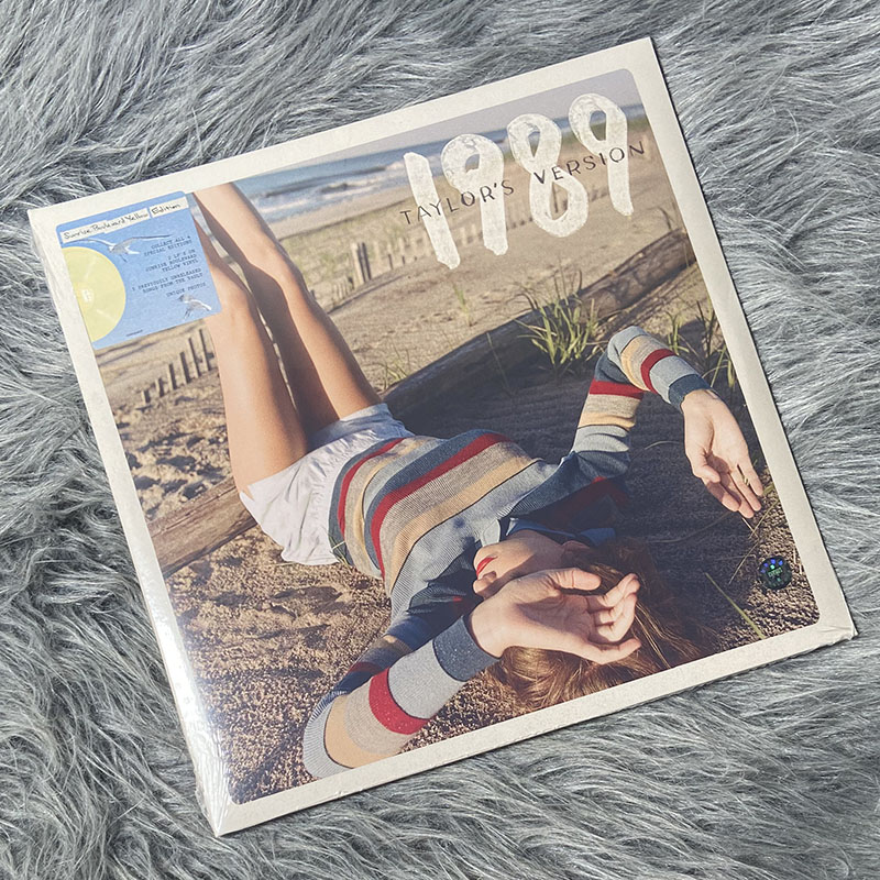 霉霉专辑 Taylor Swift 泰勒斯威夫特 1989 LP黑胶唱片 黄胶彩胶