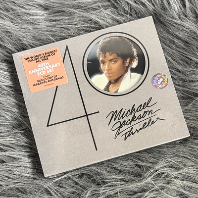 迈克尔杰克逊专辑 Michael Jackson Thriller 2CD唱片 40周年