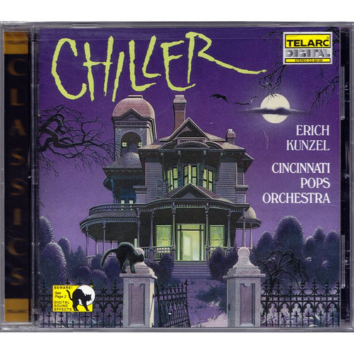 现货 原装进口 CHILLER 鬼屋 孔泽尔 辛辛那提管弦乐团 CD80189