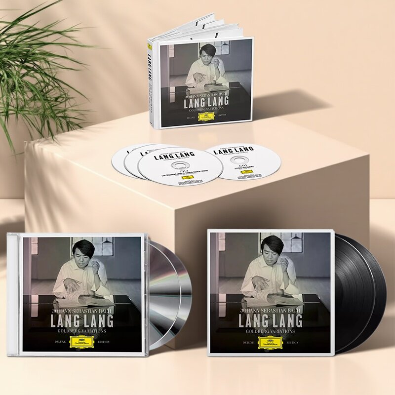 原装进口 郎朗专辑 巴赫 哥德堡变奏曲 4CD碟片豪华版 LP黑胶唱片