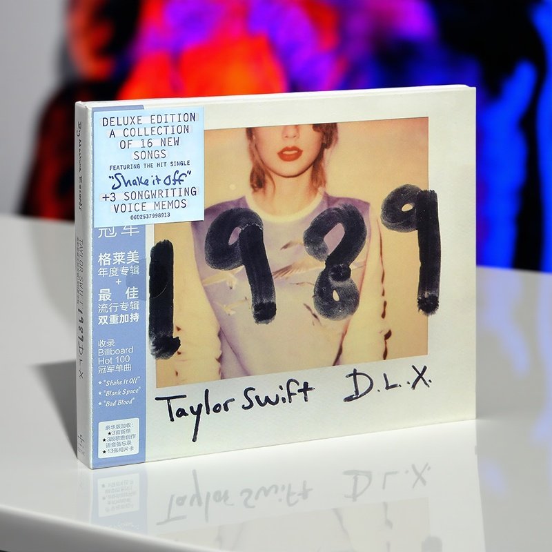 正版 霉霉 泰勒斯威夫特 Taylor Swift 1989专辑CD+歌词本+拍立得