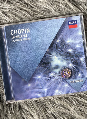 原装进口 肖邦曲 圆舞曲19首 阿劳 CD唱片 古典音乐 4785154