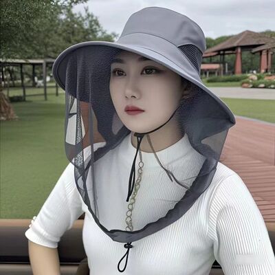 下地掰玉米防刮防晒男女遮阳帽