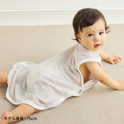 日本10mois小蘑菇夏薄款星星二层三层纱布婴幼儿宝宝睡袋防踢被
