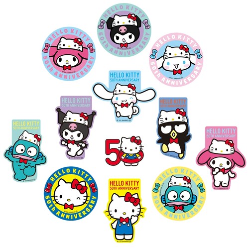 HelloKitty贴纸防水用途不干胶