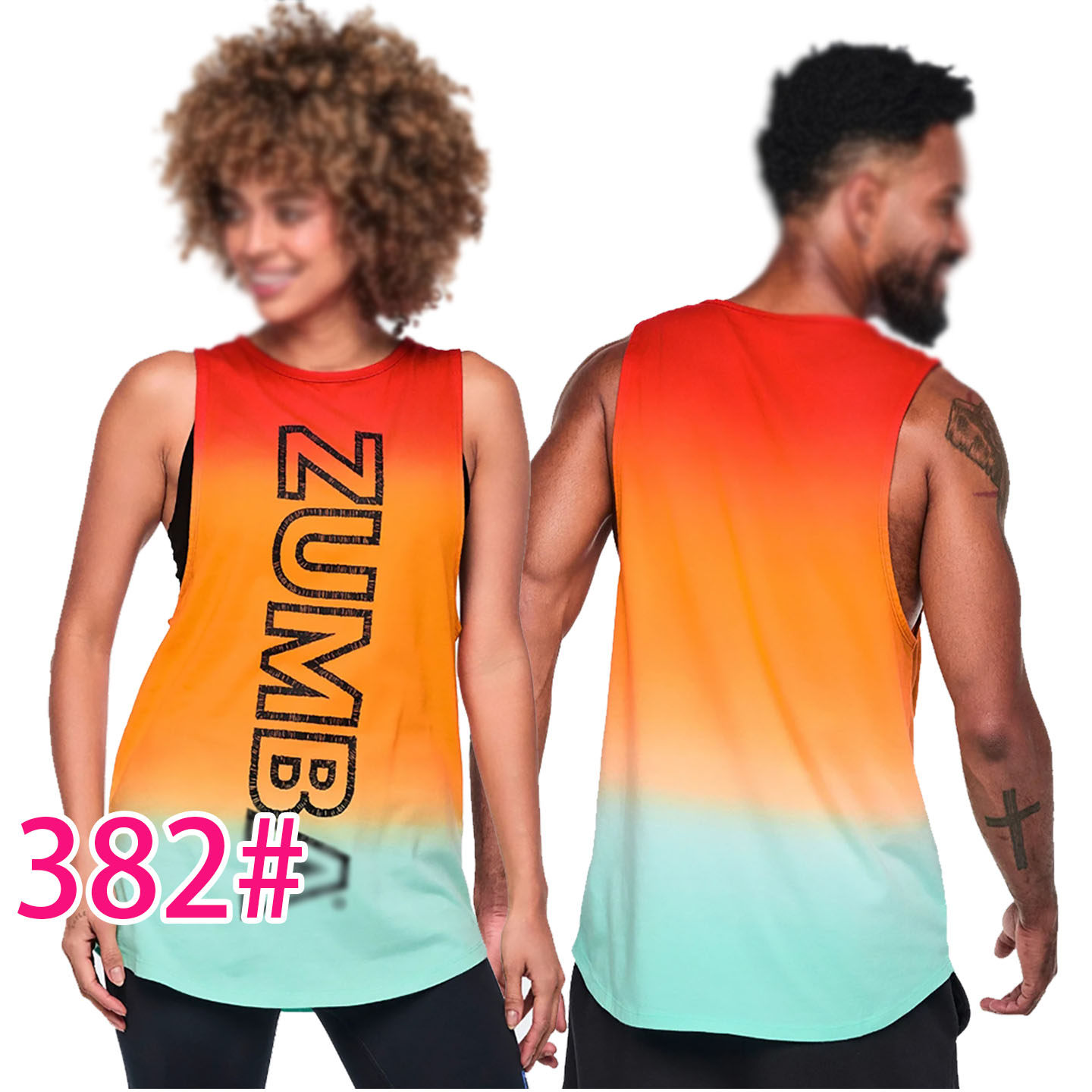 zumba舞蹈速干透气背心男女通用