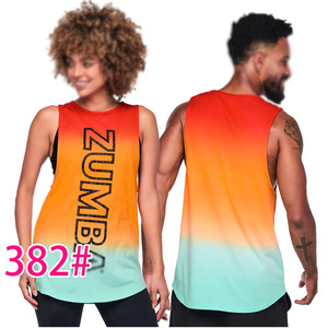 zumba舞蹈速干透气背心男女通用