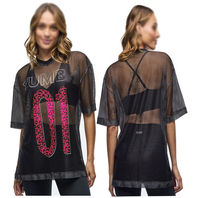 zumba特价宽松短袖t恤男女装