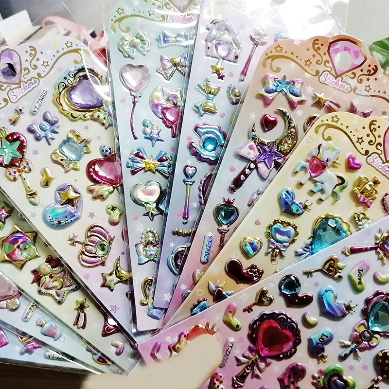 钻石美少女战士立体贴纸