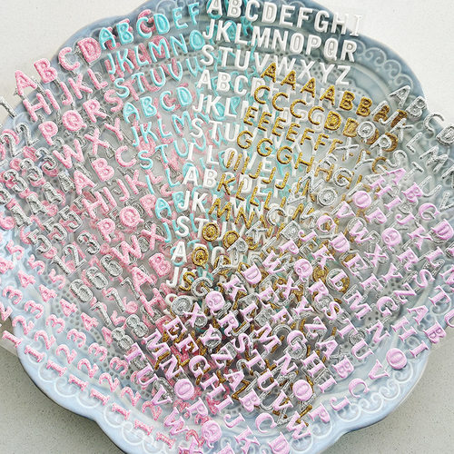 百搭实用相册剪贴数字3d立体