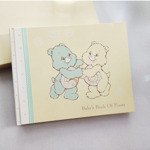 可爱爱心熊礼盒装宝宝纪念册