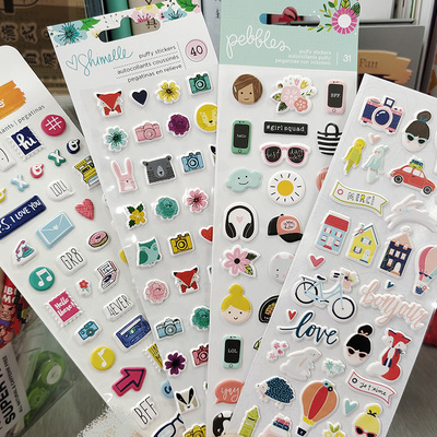 欧单scrapbook相册百搭实用手帐