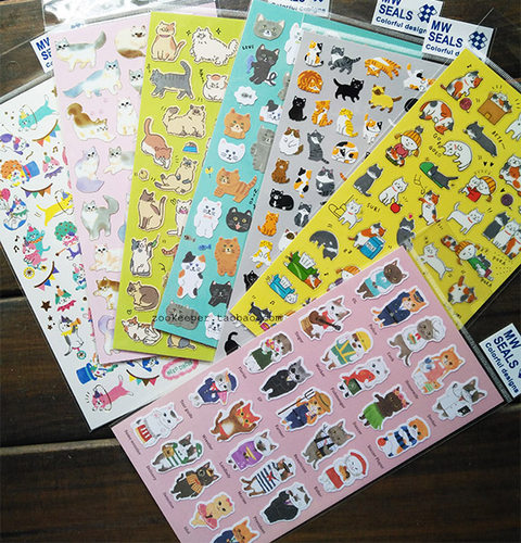 猫咪系列手账日程手机相册贴纸