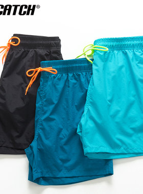沙滩裤男速干可下水休闲海边短裤海滩裤冲浪裤水上乐园男生游泳裤