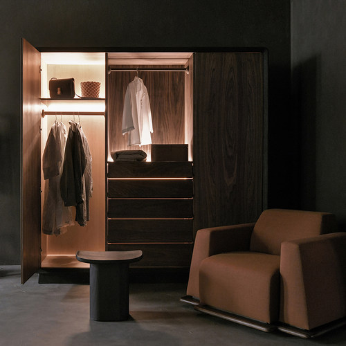 梵几家居silent衣柜现代收纳衣柜