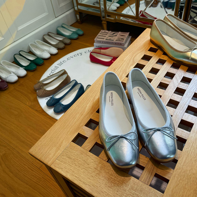 星河银意大利古典手工芭蕾舞鞋