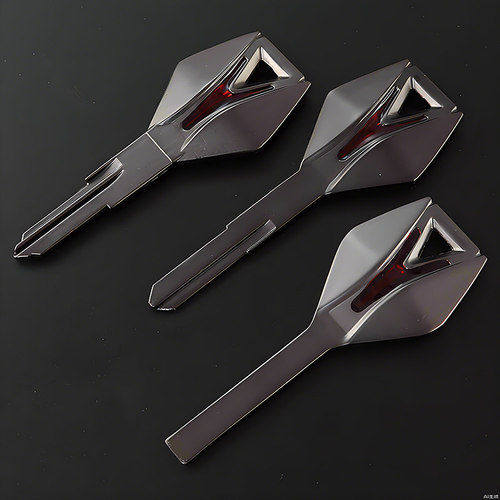 改装钥匙胚金属一体铸造