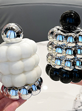 创意牙签盒家用客厅高档个性牙签罐收纳筒新款高颜值棉签牙线盒子