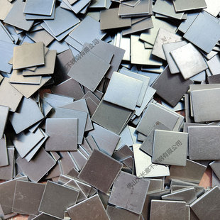 铁封口片方片长方形方管扁管家具五金配件铁片盖片堵头焊接片现货