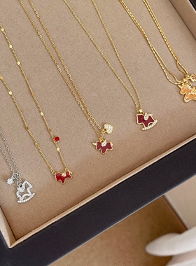 2026年新款小马系列项链甜美高级精致时尚气质独特漂亮巨好看配饰