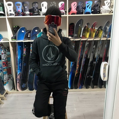volcom帽衫大logo款生活款钻石