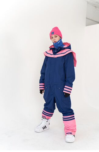 鞍山极速韩国连体男女款滑雪服