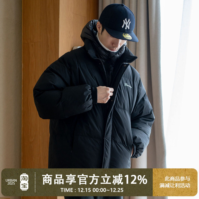 UrbanStandard日系切割线棉衣