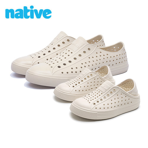 native亲子洞洞鞋儿童凉鞋溯溪鞋