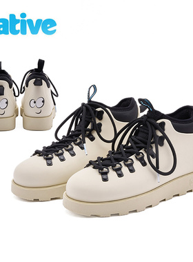 native户外休闲鞋 情侣马丁靴 男鞋冬季保暖鞋靴防滑耐磨高帮女鞋