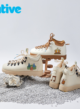 native马丁靴守护灵靴子流行男鞋秋冬户外鞋子新款厚底情侣高帮鞋