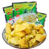 涪陵榨菜芯50g200袋整箱口口脆菜芯去老皮芯咸菜下饭菜开味菜脆爽