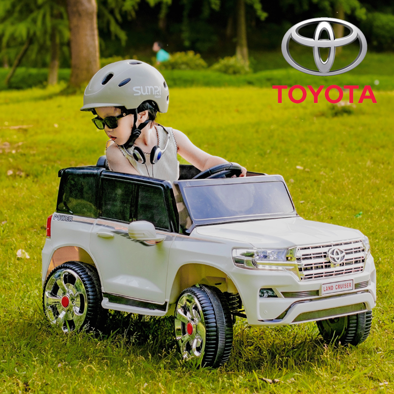 丰田酷路泽正版授权儿童电动车