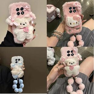 A2x毛绒A1x秋冬A58x全包A97卡通A96可爱A95卡通可爱A93s女款 PLN110潮 A3活力版 适用oppoA6pro手机壳A5活力版