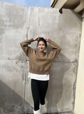 Sumday Athletics自主设计品牌原创橄榄球多色绣花复合卫衣