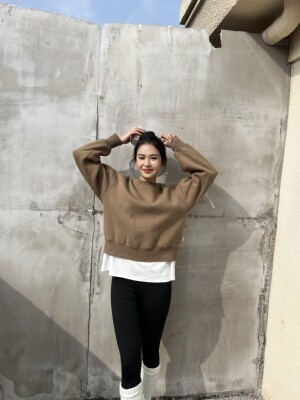 Sumday Athletics自主设计品牌原创橄榄球多色绣花复合卫衣